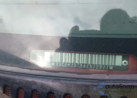 2004 Chevrolet Silverado 1500 Z71 from USA, damaged, VIN 2GCEK13T941312811